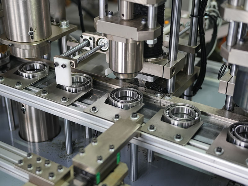 Deep groove ball bearing production line